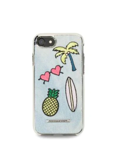 Rebecca Minkoff Luxe Double Up California Icon Patch Iphone 7 Case In Multi