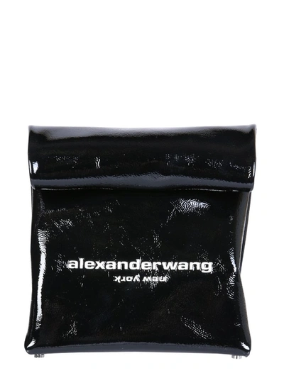 Alexander Wang Black Leather Clutch