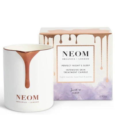 Neom Perfect Night's Sleep Intensive Skin Treatment Candle (140g) In Gold