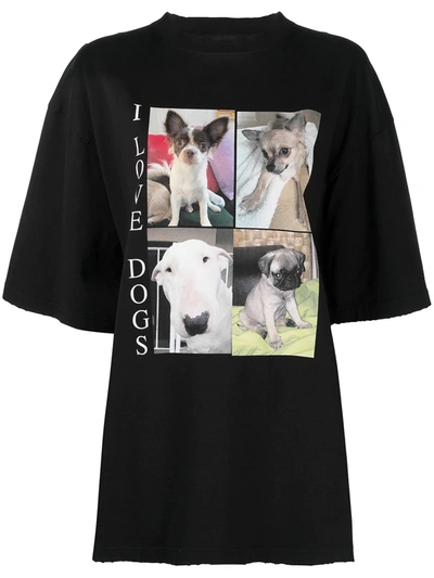 トップス Balenciaga i love dogs t shirt BALENCIAGA I Love Dogs XL T-shirt | REVERSIBLE