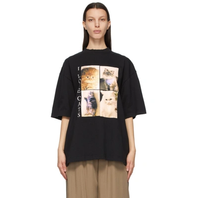 Balenciaga Black I Love Pets Xl Fit 