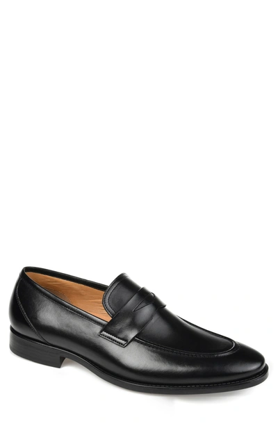 Thomas & Vine Thomas And Vine Bishop Apron Toe Penny Loafer In Blue