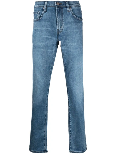 J Brand 'kane' Straight Leg Jeans In Blue