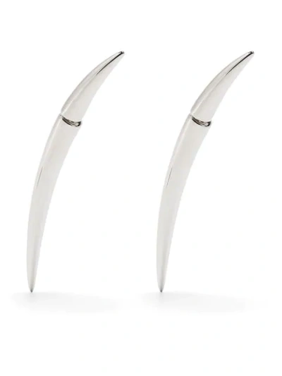 Shaun Leane Quill Stud Earrings In Silver