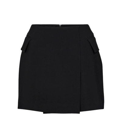 Alex Perry Women's Regan Printed Velvet Mini Skirt In Print,black