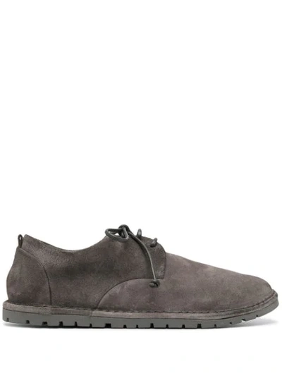 Marsèll Lace-up Suede Derby Shoes In Grey