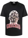 Ih Nom Uh Nit Cheetah Chicago Player Cotton T-shirt In Black