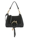 See By Chloé Women's Mini Joan Suede & Leather Hobo Bag In Black