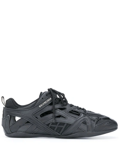 Balenciaga Men's Black Rubber Sneakers