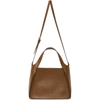 Stella Mccartney Stella Logo Tote Bag In Cinnamon