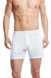 2(x)ist Pima Cotton Knit Boxers In White