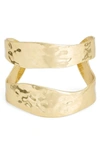 Karine Sultan Split Cuff In Gold