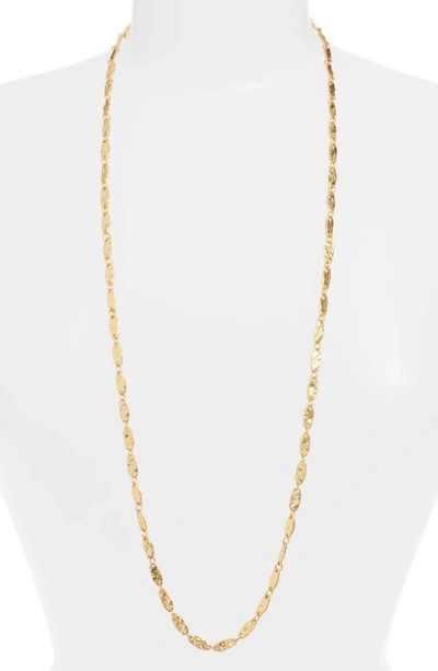 Karine Sultan Long Chain Necklace In Gold