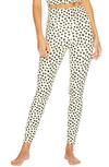 Beach Riot Rib High Waist Leggings In Shadow Spot