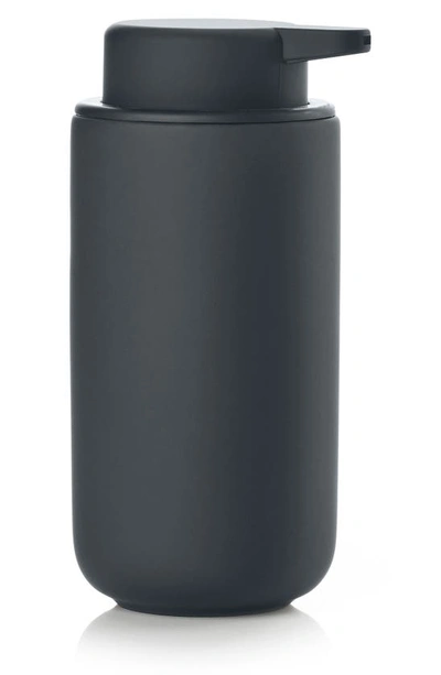 Zone Denmark Ume Stoneware Soap Dispenser In Black