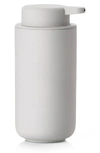 Zone Denmark Ume Stoneware Soap Dispenser In Soft Grey