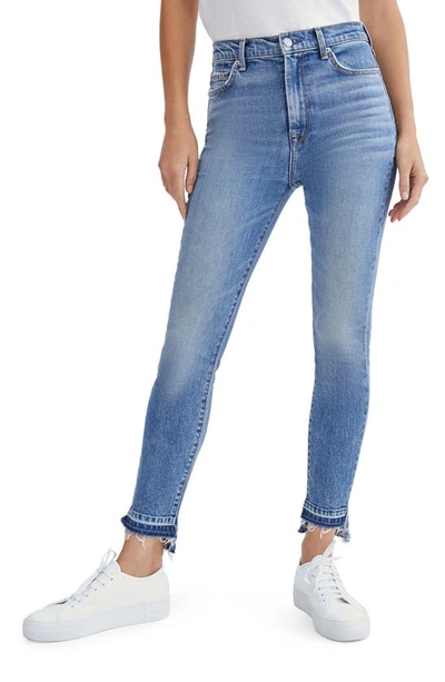Seven High Waist Ankle Skinny Jeans In Alpinedr