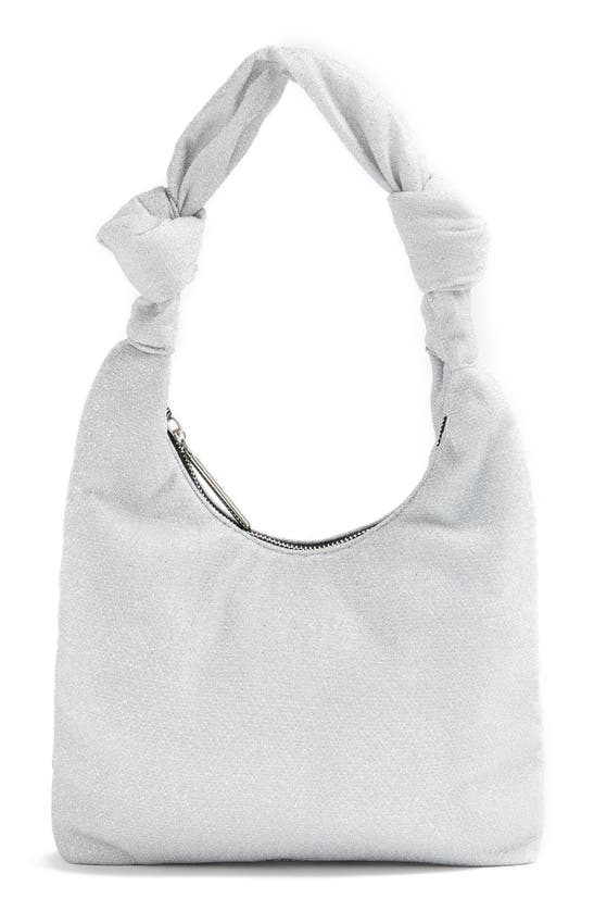 Knot Shoulder Bag In Silver ModeSens