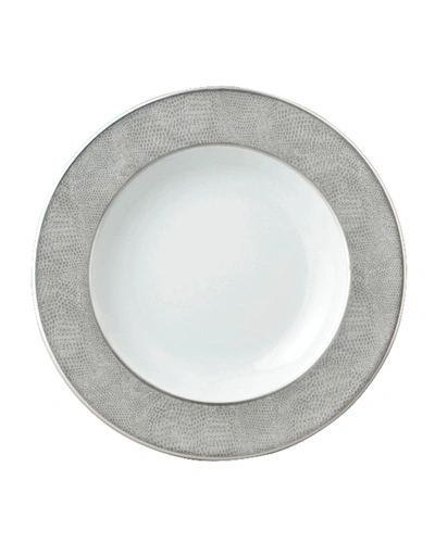Bernardaud Sauvage Rim Soup Bowl In Gray