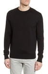 Peter Millar Crown Wool & Silk Sweater In Black