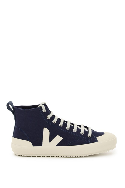 Veja Nova Canvas High-top Trainers In Blue