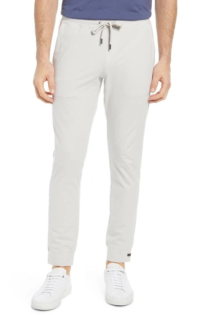 Good Man Brand Pro Slim Fit Joggers In Silver