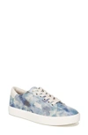 Sam Edelman Ethyl Low Top Sneaker In Blue Multi Leather