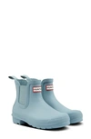 Hunter Original Waterproof Chelsea Rain Boot In Cavendish Blue