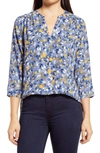 Curves 360 By Nydj Perfect Blouse In Lauro Blooms