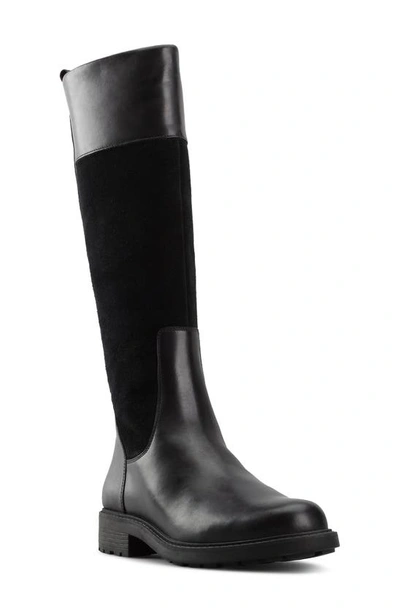 Clarksr Orinoco 2 Waterproof Riding Boot In Black Leather