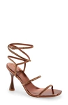 Jeffrey Campbell Glamorous Sandal In Rose Gold Combo