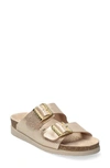 Mephisto Hester Slide Sandal In Beige