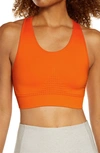 Sweaty Betty Stamina Sports Bra In Murcott Orange