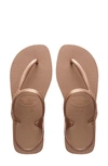 Havaianas Sandal In Rose Gold