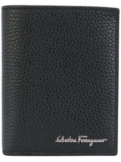 Ferragamo Salvatore  'firenze' Card Holder - Black
