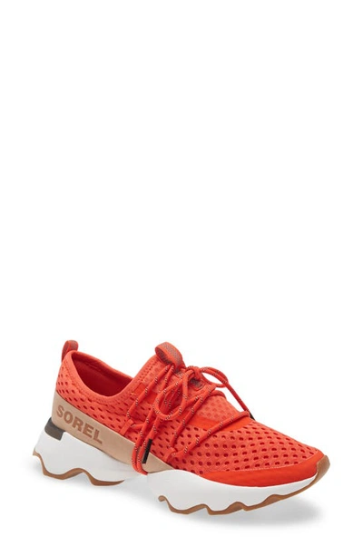 Sorel Women's Kinetic Impact Lace Trainers Women's Shoes In Signal Red