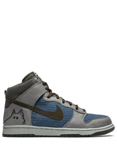 Nike Dunk Pro Sb Hi "quasimoto" Sneakers In Grey