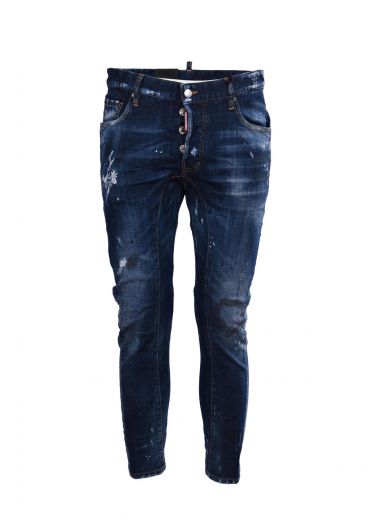 Dsquared2 Dsquared Bikers Jeans In Blue 