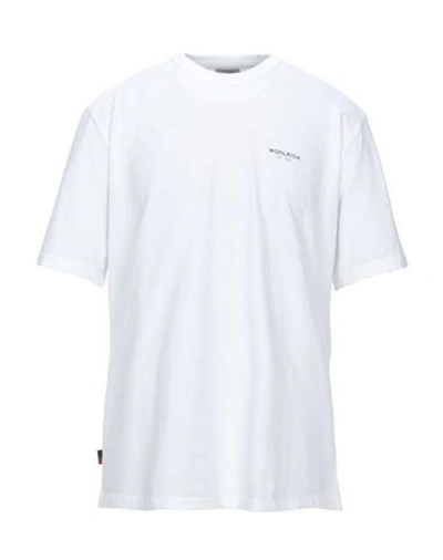 Woolrich American T-shirt 100% Cotton In Bright White