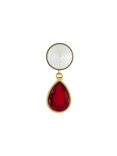 Dsquared2 Magnetic Jewel Mono Earring In Fuchsia