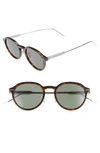 Dior Motion 2 50mm Sunglasses - Dark Havana/ Green