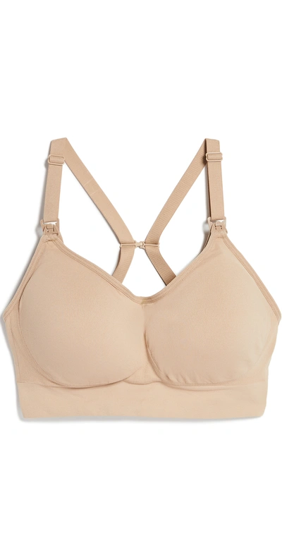 Ingrid & Isabel Women's Maternity Cooling Nursing Pumping Bra In Nude