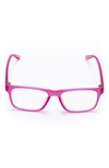 Glambaby Kids' Blue Light Blocking Glasses In Bright Pink