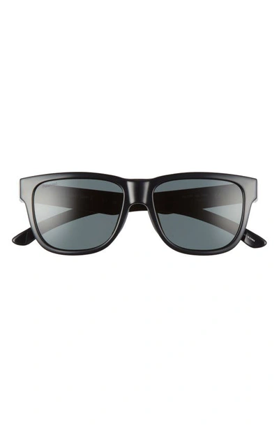 Smith Lowdown 53mm Slim Sunglasses In Black / Grey