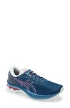 Asicsr Asics Gel-kayano 27 Running Shoe In Mako Blue/ Hot Pink