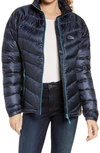L.l.bean Ultralight Water Resistant 850 Power Down Jacket In Carbon Navy