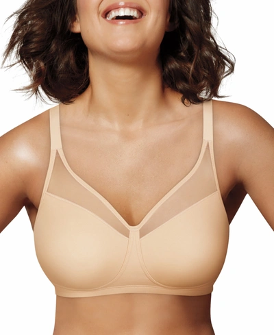 Playtex Women's 18 Hour Smoothing Minimizer Bra Us4697 In Nude