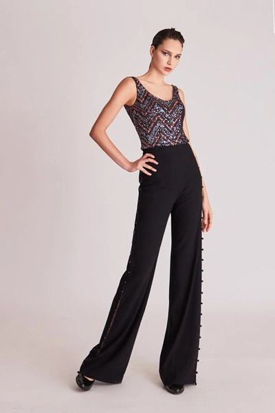 Gatti Nolli By Marwan Sequin Top And Pants