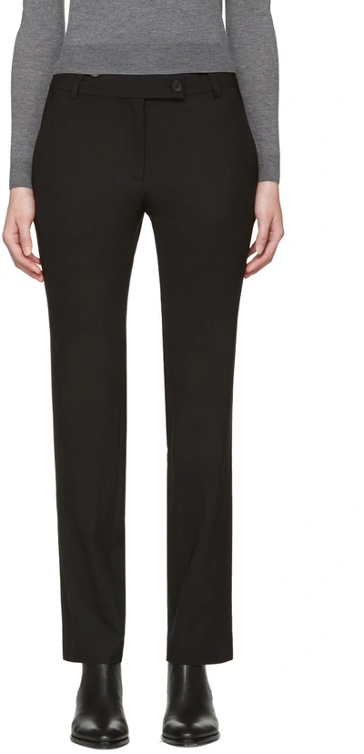 6397 Black Stovepipe Trousers