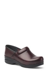 Dansko Women's Professional Clog - Medium Width In Cordovan Cabrio In Cordovan/cordovan